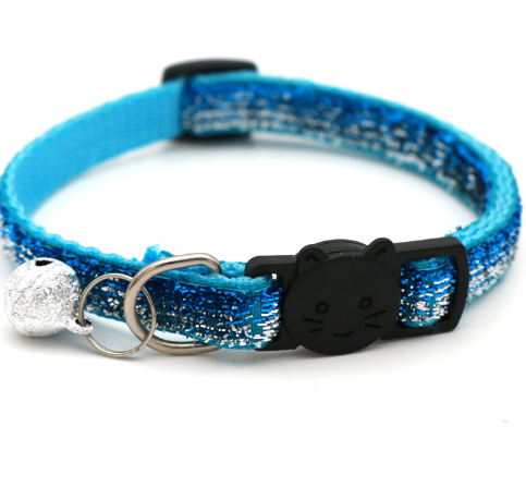 Colorful Bell Cat Collar with Adjustable Fit