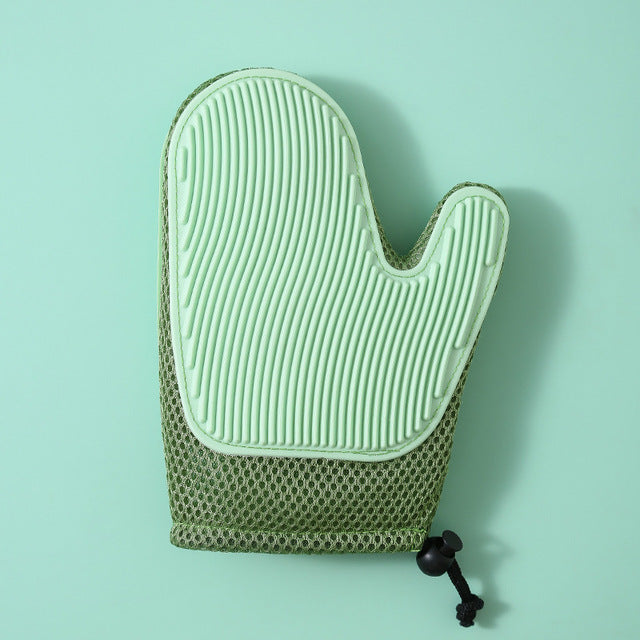 Pet Pampering Massage Gloves