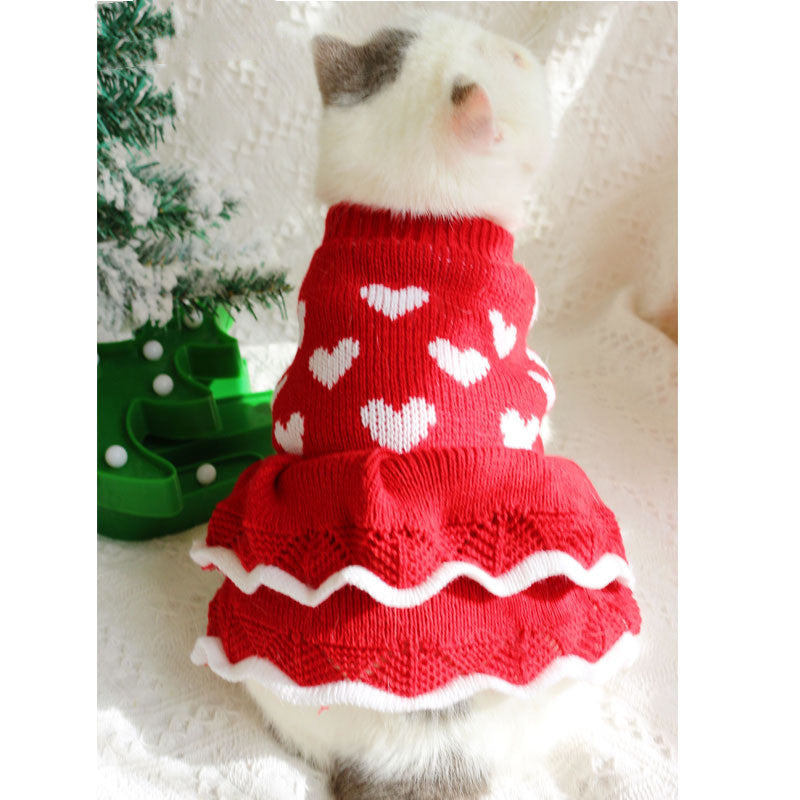 Holiday Princess Sweater for Dogs