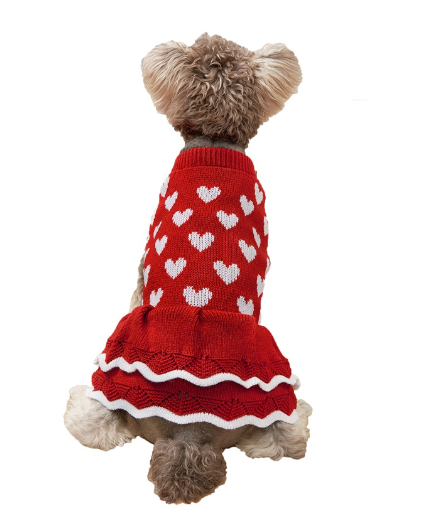 Holiday Princess Sweater for Dogs