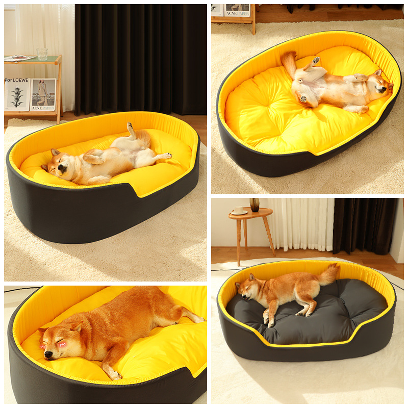 All-Season Universal Pet Bed with Washable Cover