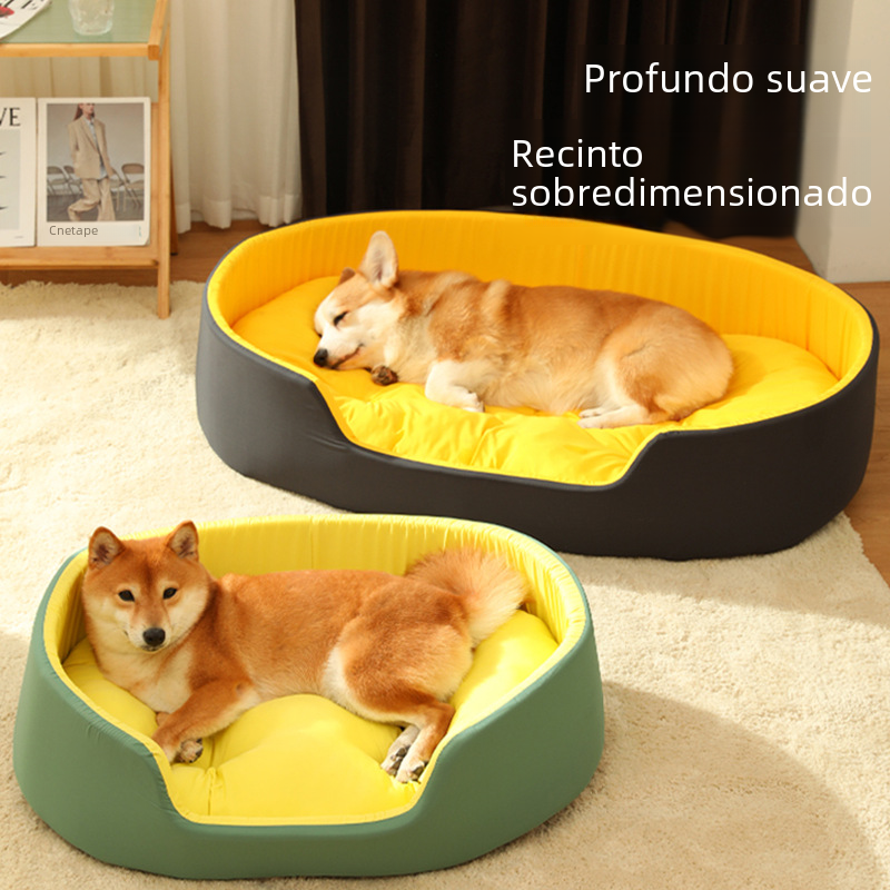All-Season Universal Pet Bed with Washable Cover