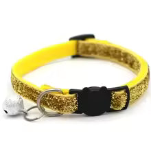 Colorful Bell Cat Collar with Adjustable Fit