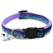 Colorful Bell Cat Collar with Adjustable Fit